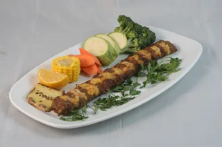 خوراک کباب لقمه نگین دار